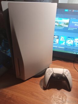 Ps5 s mechanikou blu/ray a orig. Ps5 ovladačem+stojánek - 4