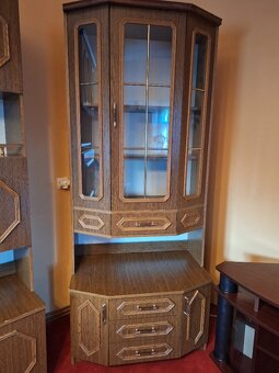 Obývací stěna 2ks + televizní (TV) stolek - 4