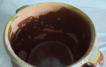 Velmi stará nádoba z pálené hlíny - 4