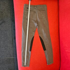 2x jezdecké kalhoty / rajtky FOUGANZA, vel. 136 - 4