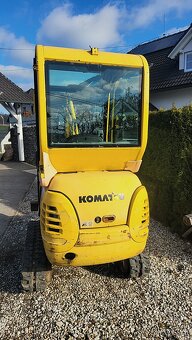 Minibagr Komatsu, rozšiřovací, rychloupínák, 2 lžíce, atd. - 4