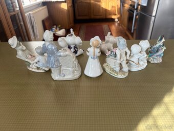 Porcelánové sošky . Cena za komplet - 4