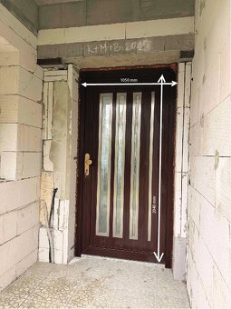 Zánovní okna a dveře + venkovní rolety - 4