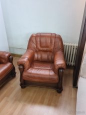 Kožena sedačka Romaa 3+1+1 - 4