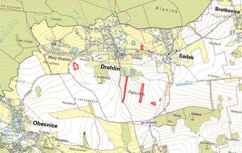 Zemědělská půda, prodej, Drahlín, Příbram - 4