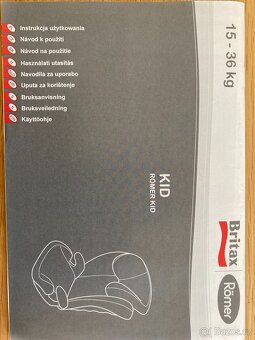 Autosedačka Romer 15-36 kg - 4