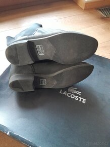 Kožené kozačky LACOSTE - 4