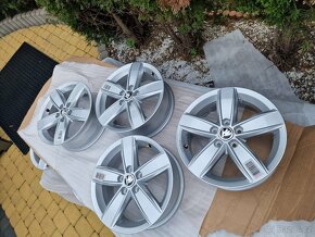 Nové alu kola sada 5x100 15" 5,5J ET40 Fabia 4 IV, Polo - 4