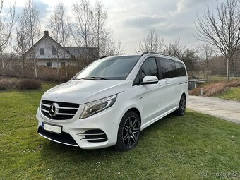 Mercedes V 4x4, V250D Avant, AMG paket, nezáv. topení, tažné - 4