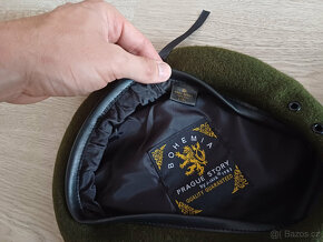 Černý vojenský baret - 4