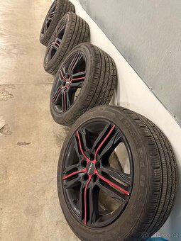 Alu kola Romal 18” s pneu 235/45 zimní - 4