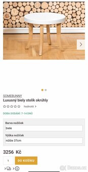 Luxusní dětský stolek Somebunny - 4