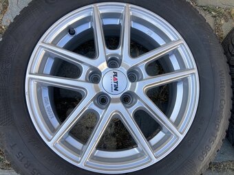 Alu kola ŠKODA FABIA 4 15" 5x100 zimní CONTINENTAL 185/65R1 - 4