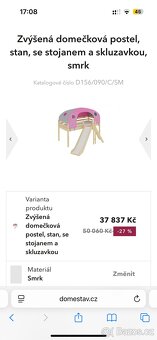 Dětská postel se skluzavkou DOMESTAV - 4