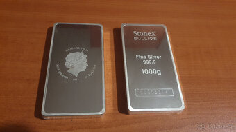 Investiční stříbro 1kg StoneX - 4