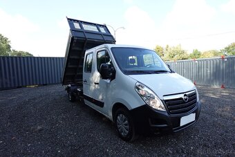 OPEL MOVANO DVOJKABIŃA 3 STRANNÝ SKLÁPĚČ 2.3CDTI KLIMA - 4