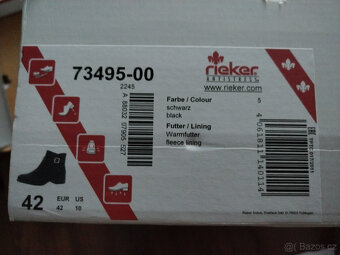 NOVÉ dámské boty Rieker - 4