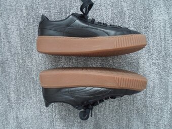 Černé boty tenisky botasky Puma - 39 - 4