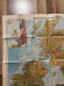 Stará velká mapa - Großbritannien und Irland 1940 - 4