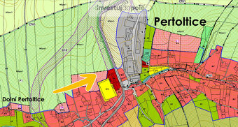 Prodej stavebního pozemku v k.ú. Dolní Pertoltice - 4