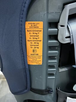 Autosedačka Britax römer evolva 123 modrá - 4