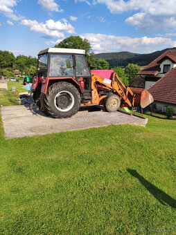 Traktor zetor 7211 čelní nakladač+podkop - 4