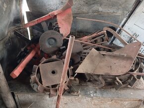Zahradní technika sekačka,strunovka, vlečka, drtič, - 4
