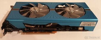 Sapphire Nitro+ RX 580 Special Edition 8GB - NOVÉ BLUE FANY - 4