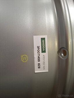 Nové orig. alu disky ŠKODA Superb IV 8,0Jx19 ET44 vč. DPH - 4