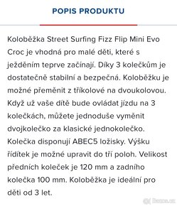 Koloběžka 2 v 1 Street Surfing Fizz Flip - 4