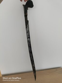 Osmanský Yatagan Turecko/Balkán zdobený stříbrem cca 1840 - 4