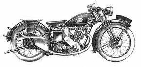 Dunelt 350 OHV Montlhery Slopr - 4