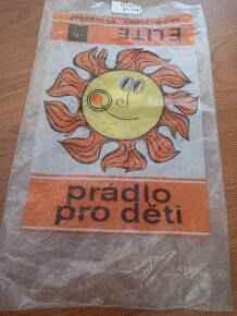 Retro sáček igelitovy Elite prádlo pro deti - 4