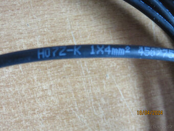 Vodič CYA 4mm2 /H07Z-K 1x4mm2/ . - 4
