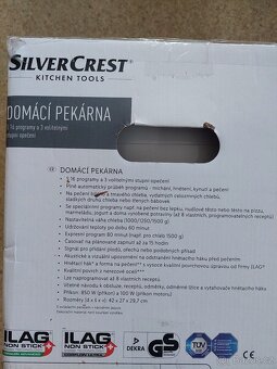 Nová domácí pekárna SilverCrest 850W - 4