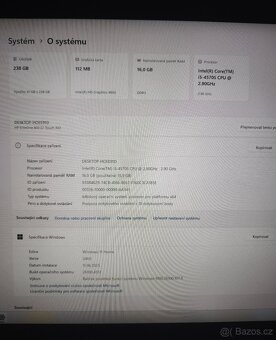 PC HP EliteOne 800 G1 23″ Touchscreen AIO Intel i5 - 4