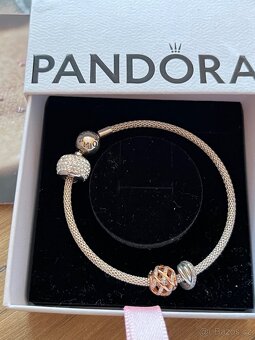 Pandora náramek a řetízek s přívěškem - 4