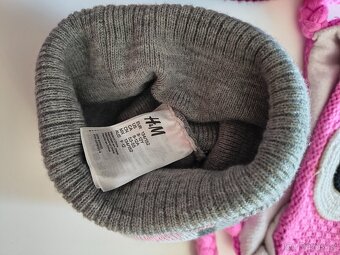 Zimní holčičí čepičky - 4