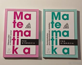 Učebnice MATEMATIKY PRO GYMNÁZIA 14 ks - kolekce Prometheus - 4