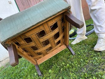 Retro křeslo Halabala - 4