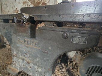 Litinová srovnávačka B. Johan Slatina – šíře 350mm - 4