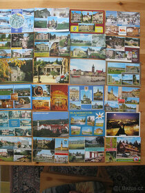 Pohlednice měst a obcí se známkama - 4