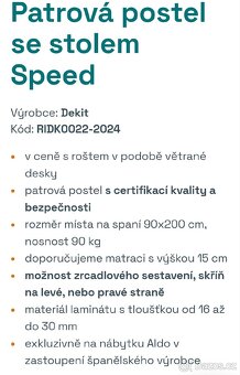 Patrová postel - 4