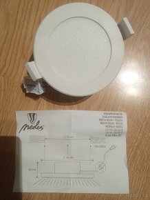 LED koupelnové podhledové svítidlo - 4
