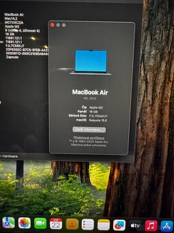 APPLE MACBOOK AIR 13” 2022 M2/256GB/16GB/NOVÝ-ZÁRUKA - 4