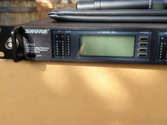 Shure UHF UR4D UR2 UR1 Beta 58a Radio Micro System ruční pře - 4
