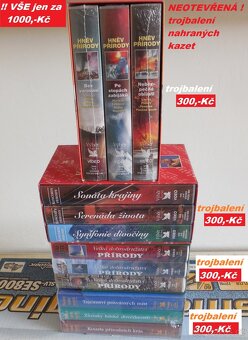 VIDEOKAZETY VHS čisté i nahrané - 4
