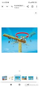 Velký jeřáb Playmobil s IR dálkovým ovládáním - 4