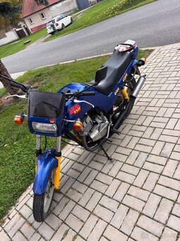 Jawa 350/640 blue style - 4