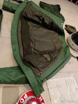 Moto kombinéza německé policie s příslušenstvím z 90. let - 4